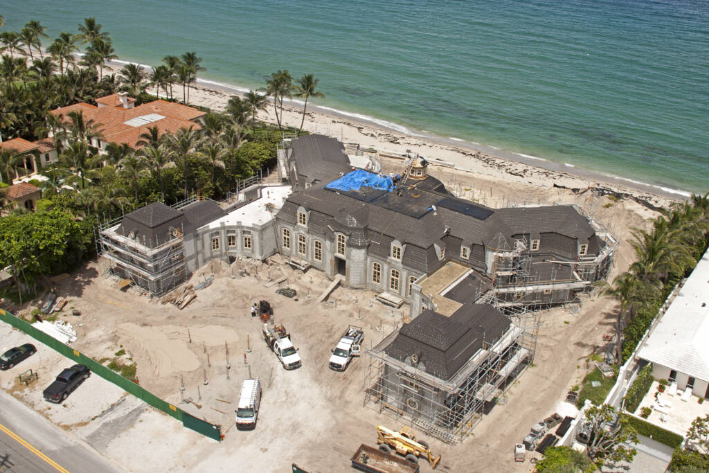 Custom Home with PT Deck
