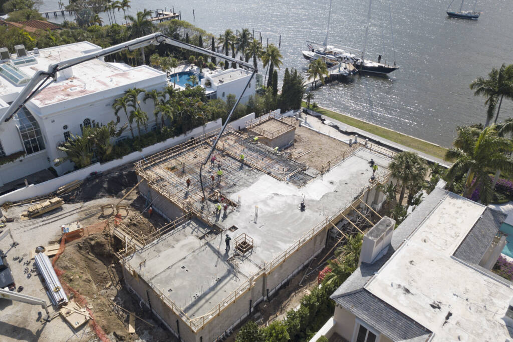 Custom Home with PT Deck