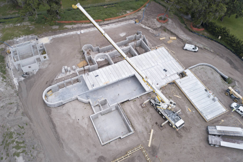 35k+ sqft Basement with Hollowcore Plank